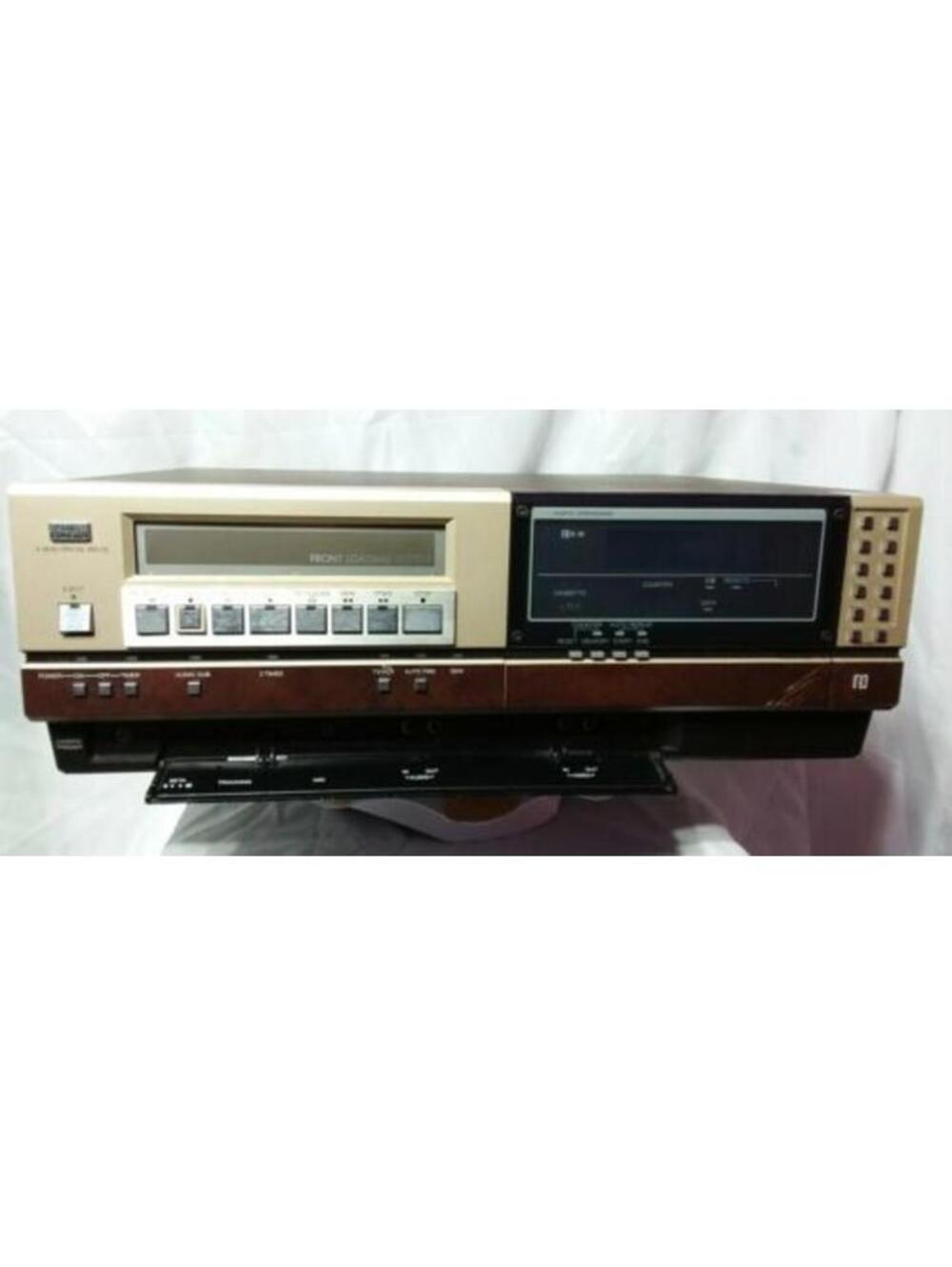Sears Betavision 562 53440250 BetaMax VCR Video Recorder For Parts Not Working